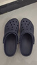 卡骆驰（CROCS）洞洞鞋贝雅卡骆班轻便耐磨一脚蹬休闲鞋|205089 深蓝/辣椒红-4CC 41 /42(260mm) 实拍图