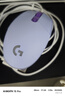罗技（G）G102 有线游戏鼠标 淡紫色 RGB灯效 轻量化设计 吃鸡鼠标 赛博朋克 200-8000DPI 实拍图