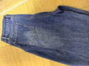 三彩2025秋季新款休闲牛仔裤中腰宽松阔腿裤长裤通勤Z 海军蓝 XL 170/76A 实拍图