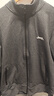 吉普（JEEP）卫衣男士外套秋冬季宽松休闲开衫潮流重磅运动衣服男装 灰色 XL 实拍图