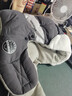 目丸帽子男士滑雪帽户外护耳防风雷锋帽男冬季棉帽保暖飞行员防寒骑车 灰色帽子+手套 实拍图