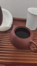 京东京造 宜兴紫砂壶手工【原矿紫泥】煮茶泡茶壶茶具 西施壶210ml礼盒装 实拍图