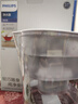 飞利浦（PHILIPS）净水壶 滤水壶 家用净水器 厨房自来水过滤器 滤水器 过滤器滤芯 便携净水杯 AWP2814蓝色/白色  白1壶7芯【专家版】 实拍图