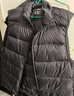 京东京造【零压系列】轻薄羽绒服男外套冬季 防钻绒马甲背心男 曜石黑M 实拍图