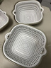 京冇洗菜篮沥水篮洗水果盆厨房菜盆水果盘滤水篮子双层淘米 实拍图