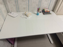 黑白调A2学习桌书桌儿童桌椅实木升降桌子写字桌电脑桌进口橡胶木1.2m 实拍图