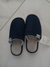 回力日系柔软情侣棉拖秋冬家居室内保暖棉鞋男款HL0006蓝色40-41码 实拍图