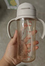 贝亲（Pigeon）自然成长翻盖直饮吸管 大童奶瓶330ml 经典款 18月+  AA278 实拍图