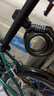 大行（DAHON）自行车锁五位密码锁通用公路车山地车锁防盗自行车锁 黑色【带锁架】 实拍图