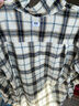 优衣库男女装法兰绒格子衬衫长袖衬衣薄外套481225 480769 480770 481225/30浅米色 M 实拍图