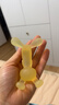 beedoll蓓兜婴儿牙胶磨牙棒口欲期兔兔牙胶咬咬乐玩具硅胶4月龄+青柠黄 实拍图