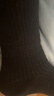 浪莎袜子女过膝袜棉袜微压显瘦JK高筒配靴子女士长袜黑色小腿中长筒袜 实拍图