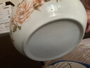 山茶花双耳加厚汤碗9.5英寸耐高温陶瓷水煮鱼碗大盆碗酸菜鱼汤碗 山茶花9.5英寸大汤碗【1个装】 无规格 实拍图