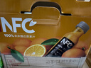 农夫山泉100%纯果汁NFC橙汁300ml*10瓶整箱鲜果冷压榨饮料礼盒热门商品 实拍图