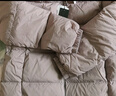 雅鹿三防短款羽绒服女冬免洗户外休闲蓄热保暖连帽加厚面包服外套 卡其色 L 【推荐125-140斤】 实拍图