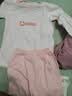 儿童内衣套装男童女童秋衣秋裤纯棉中大童无骨莱卡棉家居保暖睡衣 拼色粉-莱卡套装 130 建议身高110-120cm 实拍图