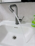 德尔【28年品牌】304不锈钢面盆厨房卫生间洗手洗脸台盆冷热旋转龙头  实拍图