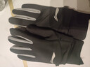 李宁骑行手套冬季保暖防风寒骑自行车皮户外运动触屏训练手套全指 实拍图