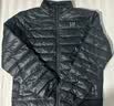 盖璞男女装秋冬印花logo多口袋小立领羽绒服外套657225 黑色 XL (180/100A)亚洲尺码 实拍图