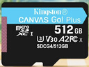 金士顿（Kingston）512GB TF（MicroSD）存储卡 内存卡U3 V30 A2 4K适配大疆Pocket 3/Action 5/无人机/运动相机/监控 实拍图