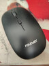 方正Founder无线轻音鼠标 人体工学轻薄 便携办公游戏鼠标可企业批量采购  多设备兼容自带2.4G接收器【黑色】 实拍图