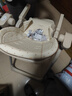 小主早安（BeBeMorning）宝宝餐椅电动摇摇椅二合一婴儿儿童哄睡便携餐桌椅子豪华款卡其色 实拍图