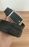 万宝龙MONTBLANC 男士高档板扣黑色单面腰带皮带 114421圣诞礼物 实拍图