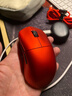 瓦尔基里（VALKYRIE）VK M3 有线/2.4G/蓝牙三模电竞鼠标 8K无线接收器 40g轻量化 对称收腰电竞鼠 VK M3 Lite 赤+防滑贴 实拍图