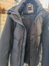 雪中飞鹅绒羽绒服男士短款脱卸帽加厚保暖休闲商务秋冬外套男装190 实拍图