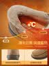 斯凯奇（Skechers）闪穿休闲鞋男士冬季新品百搭一脚蹬加绒保暖通勤鞋高端男鞋 实拍图