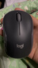罗技（Logitech）M185鼠标 无线鼠标 办公鼠标 对称鼠标 黑色灰边 带无线2.4G接收器 实拍图