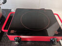 米技（MIJI） 家用电陶炉德国进口炉芯 微晶面板爆炒电磁炉大功率光波炉煮茶炒菜 人气微晶面板D4红-2000W单双圈+2H定时 实拍图
