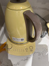 北鼎（Buydeem）烧水壶 恒温电热水壶 便携式热水壶 家用全自动恒温水壶 大容量电水壶 自动断电 1.7L 【单壶】小鹅黄K740C 实拍图