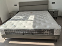 全友家居现代简约真皮高箱储物双人大床2米2.2米主卧室悬浮床 【浅米灰 | 高脚】床+床头柜*2+床垫 1.8x2米【撑腰软靠】 实拍图