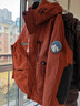 鸭鸭（YAYA）王一博同款羽绒服男士短款冬季新款连帽加厚户外保暖时尚工装外套 橙色 L /175 实拍图
