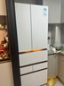 东芝（TOSHIBA）大白桃Pro463L六门日式多门冰箱双系统超薄零嵌自动制冰钢化玻璃小户型GR-RM483WI-PG1B3国家补贴 实拍图