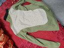 宝派云的超品联名保暖内衣套装男羊绒情侣圆领打底秋衣秋裤女秋冬季 羊绒暖护贴PLUS版女牛油果绿 XL 实拍图