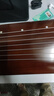 寻音古琴七弦琴优质桐木伏羲式七弦琴茶棕伏羲式 实拍图