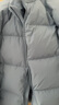 京东京造羽绒服男女情侣同款真鸭绒冬季外套面包服轻松羽绒 灰蓝色 L 实拍图
