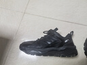 安踏探山丨户外防滑登山鞋男徒步鞋防泼水耐磨透气运动鞋男越野跑鞋 【革面防泼水】基础黑-4 42 (男8.5) 实拍图