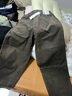 优衣库合作款/男装女装灯芯绒工装裤/休闲裤裤子25秋冬新款479822 36 褐色 M /170/80A 实拍图