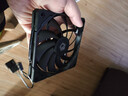 ID-COOLING12CM薄扇 12015无光机箱风扇黑色 超薄15mm规格 适用ITX下压式电脑散热器改装 TF-12015-K 实拍图