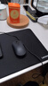 联想（Lenovo）MM13游戏电竞锁边鼠标垫 办公鼠标垫 布垫细面 可水洗 电竞鼠标垫 加厚 中号（340*280*4mm） 实拍图