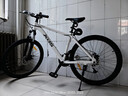 喜德盛（xds）山地自行车黑客350/旭日310 X6铝合金车架21速变速机械碟刹 旭日310象牙白17寸 实拍图