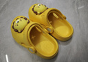 牧童儿童拖鞋夏男宝宝洞洞鞋软底女童卡通洗澡婴幼儿家居鞋奶狮黄160 实拍图