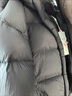 三彩【防水易打理】2025冬季新款连帽羽绒服90白鸭绒面包服M 经典黑 非特白绒 M 160/84A 实拍图