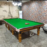 猎钢狼【包安装】斯诺克英式台球桌钢库商用标准型桌球台室内家用成人 320cm 6腿 木库 高配款 实拍图