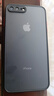 暴走适用苹果8plus/7plus手机壳iPhone7P/8P保护套镜头全包防摔防指纹魔方硅胶直边撞色透明磨砂黑 实拍图