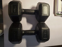 特步（XTEP）哑铃男女士六角家用运动健身器材举重组合套装包胶小亚玲5KG*2 晒单实拍图