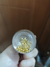 喜上眉梢喜饰黄金古法金珠999足金散珠硬金光面磨砂转运珠路路通圣诞礼物 3mm 重版光珠两颗 0.2g 实拍图